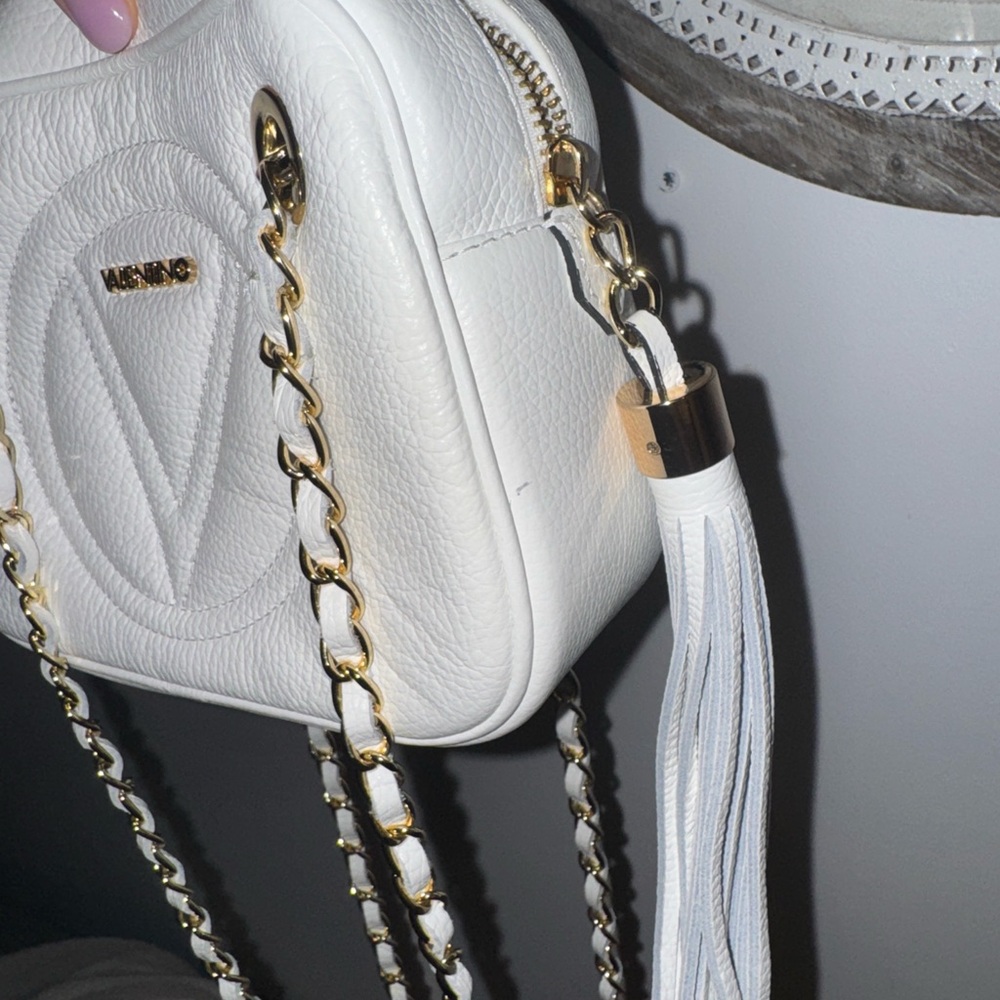 Valentino - Mini Dalila Dollaro Leather Crossbody Bag - Picture 7 of 7